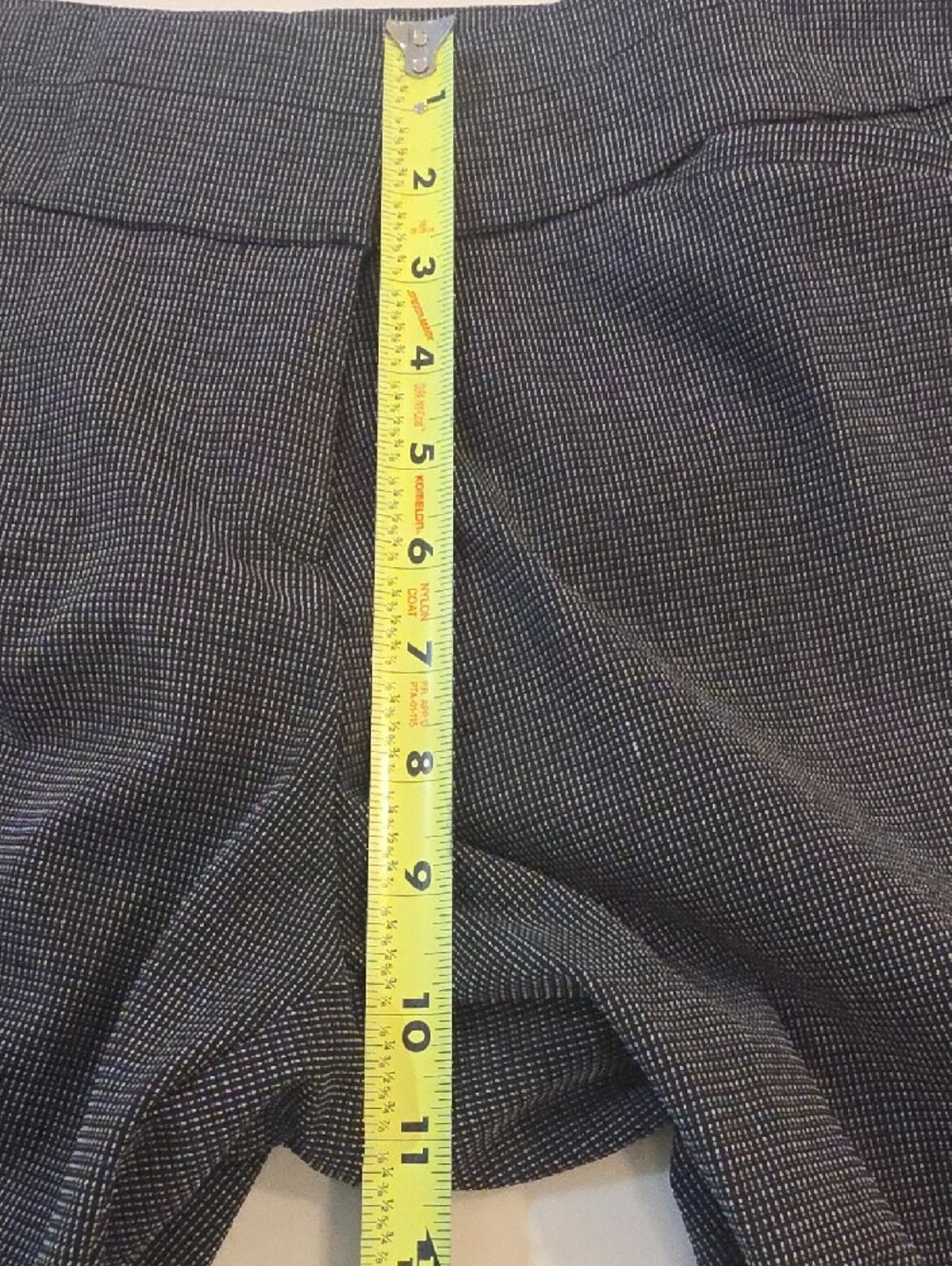 Women’s Black And White Tailored Work Pants - Picture 5 of 11